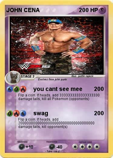Pokemon JOHN CENA