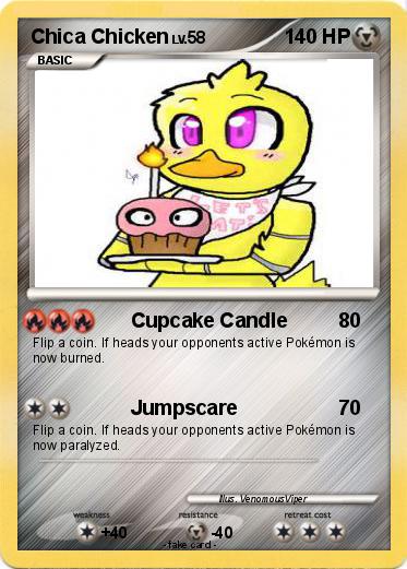 Pokemon Chica Chicken