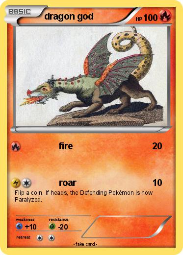 Pokemon dragon god