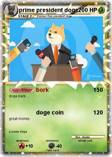 Pokemon prime president doge
