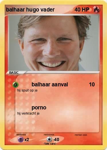 Pokemon balhaar hugo vader