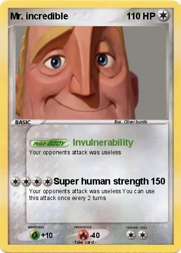 Pokemon Mr. incredible