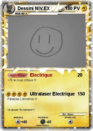 Pokemon Dessini NIV.EX