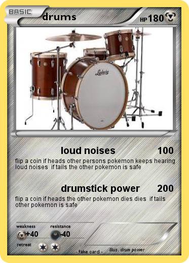 Pokemon drums