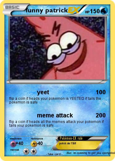 Pokemon funny patrick