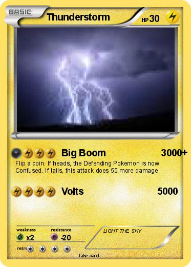 Pokemon Thunderstorm