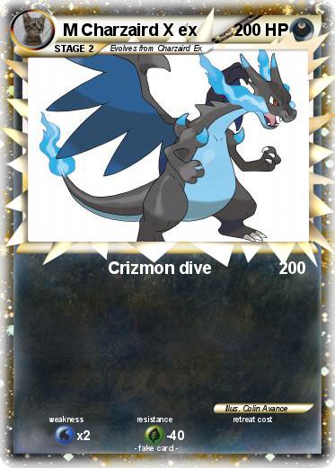 Pokemon M Charzaird X ex