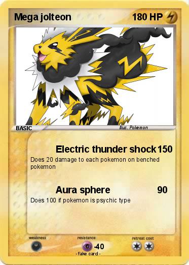 Pokemon Mega jolteon