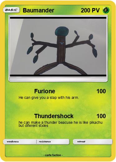 Pokemon Baumander