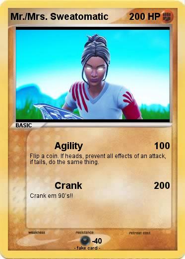 Pokemon Mr./Mrs. Sweatomatic