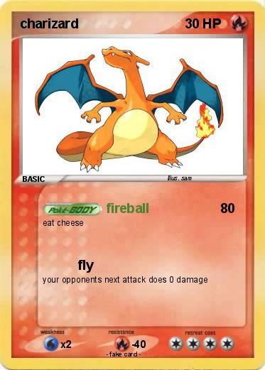 Pokemon charizard