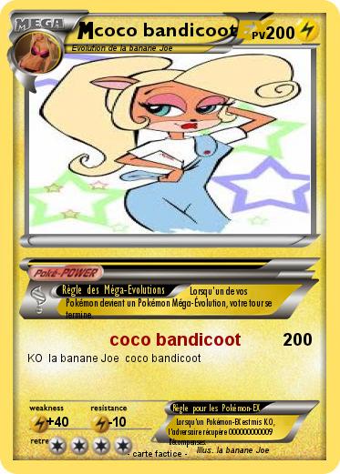 Pokemon coco bandicoot