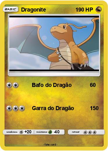 Pokemon Dragonite