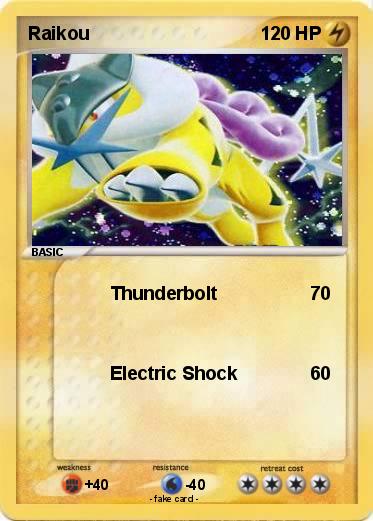 Pokemon Raikou