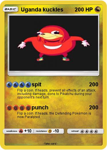 Pokemon Uganda kuckles