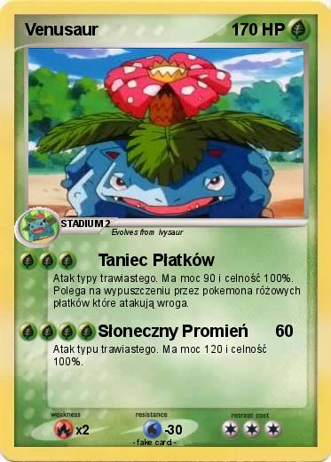 Pokemon Venusaur