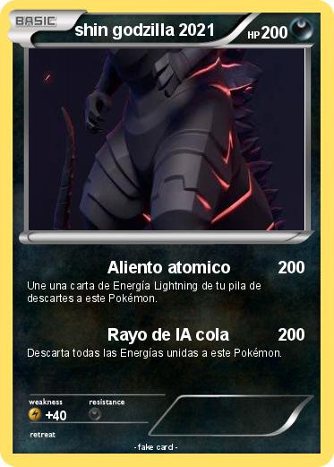 Pokemon shin godzilla 2021