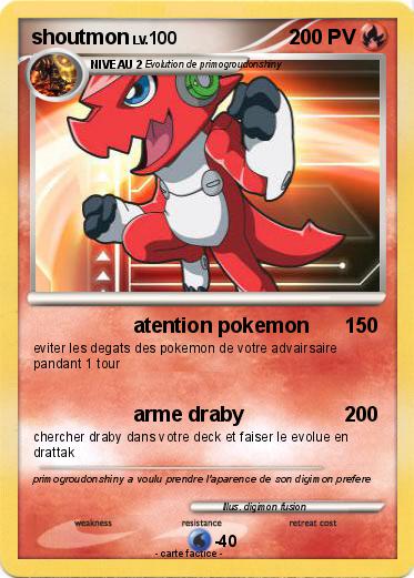 Pokemon shoutmon