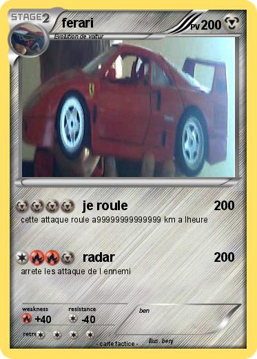 Pokemon ferari
