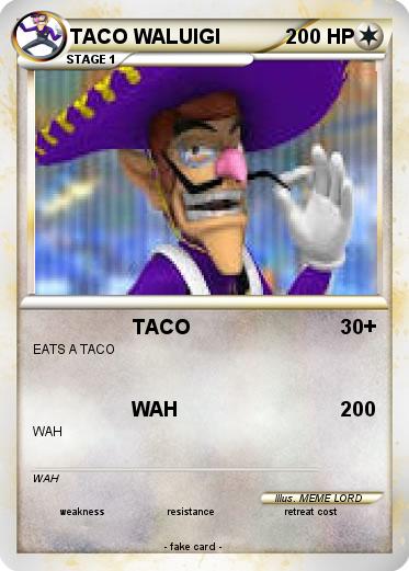 Pokemon TACO WALUIGI