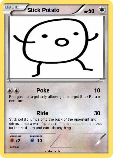 Pokemon Stick Potato