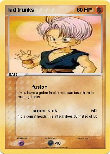 Pokemon kid trunks