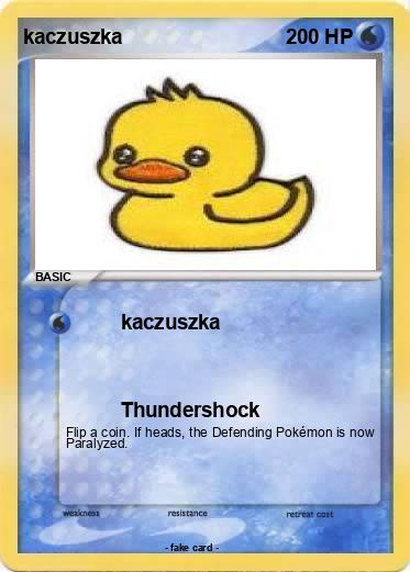 Pokemon kaczuszka