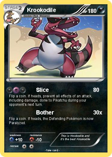 Pokemon Krookodile