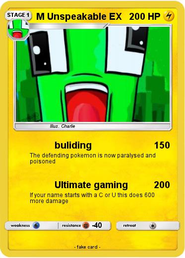 Pokemon M Unspeakable EX