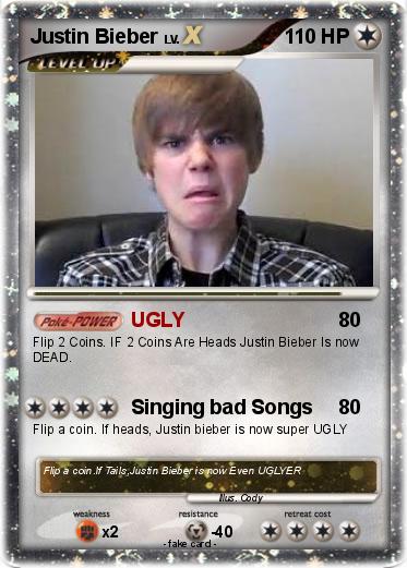 Pokemon Justin Bieber