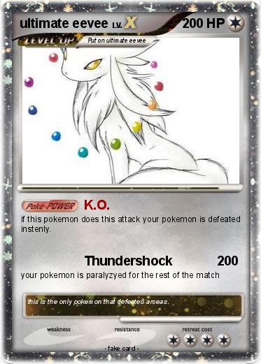 Pokemon ultimate eevee