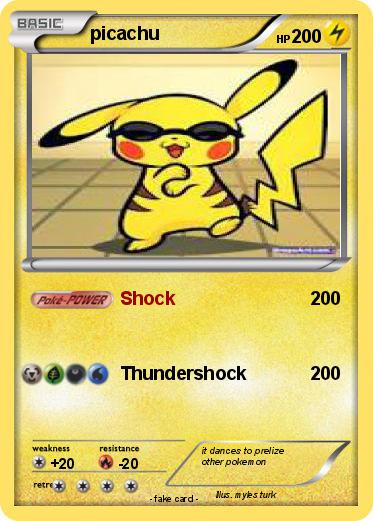 Pokemon picachu