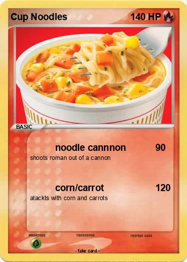 Pokemon Cup Noodles