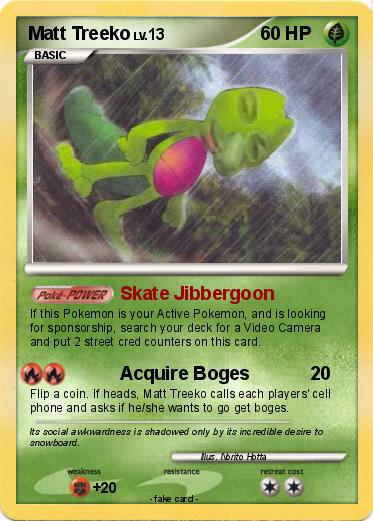 Pokemon Matt Treeko