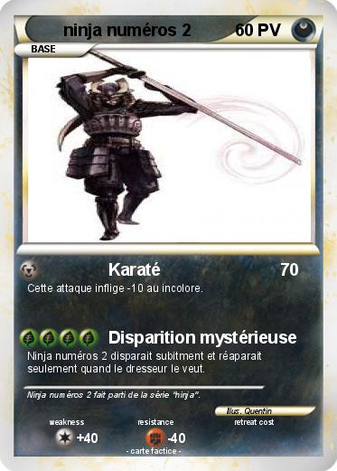 Pokemon ninja numéros 2