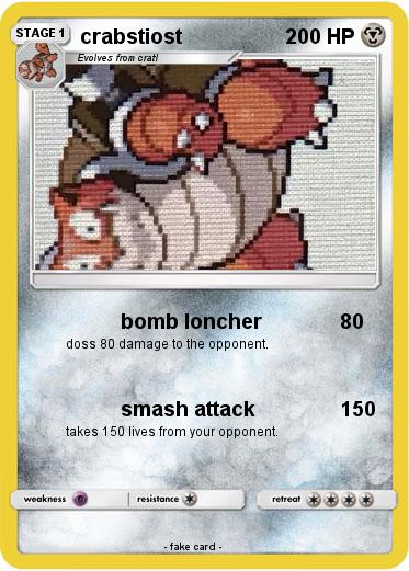Pokemon crabstiost