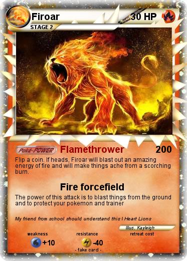 Pokemon Firoar