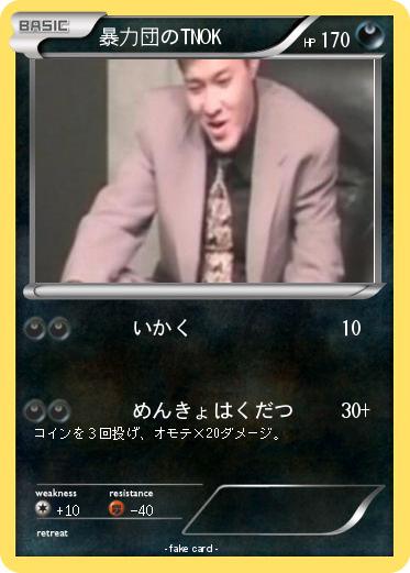 Pokemon 暴力団のTNOK