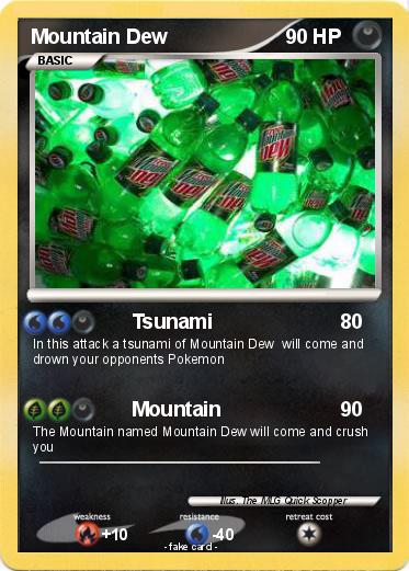 Pokemon Mountain Dew