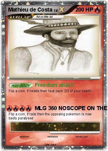 Pokemon Mathieu de Costa