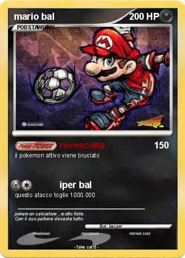 Pokemon mario bal