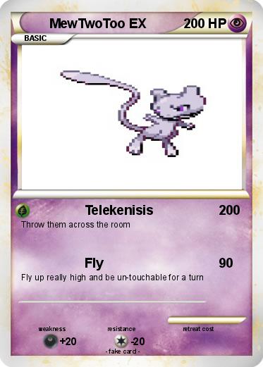 Pokemon MewTwoToo EX