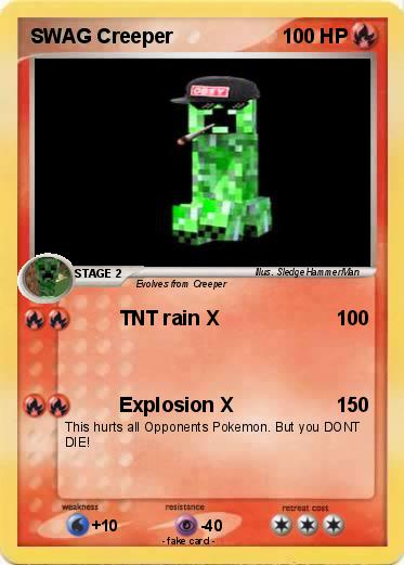 Pokemon SWAG Creeper