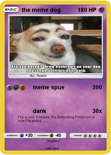 Pokemon the meme dog