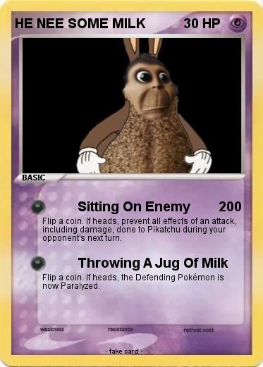 Pokemon HE NEE SOME MILK