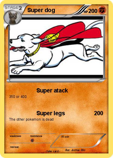 Pokemon Super dog