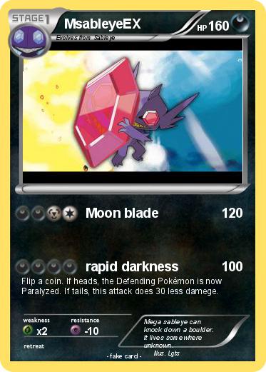 Pokemon MsableyeEX