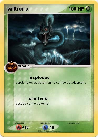 Pokemon willtron x