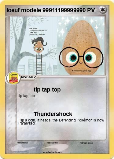 Pokemon loeuf modele 999111999999