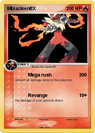 Pokemon MblazikenEX
